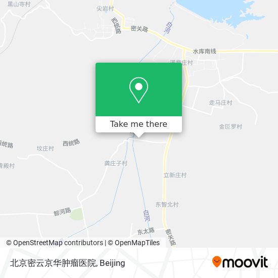 北京密云京华肿瘤医院 map