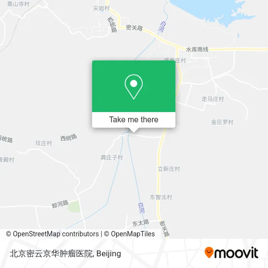 北京密云京华肿瘤医院 map