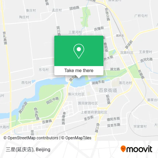 三星(延庆店) map