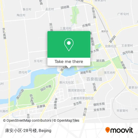 康安小区-28号楼 map