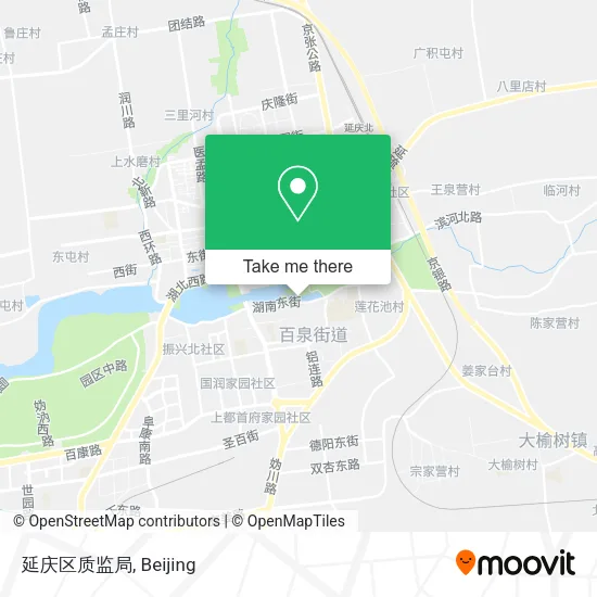 延庆区质监局 map