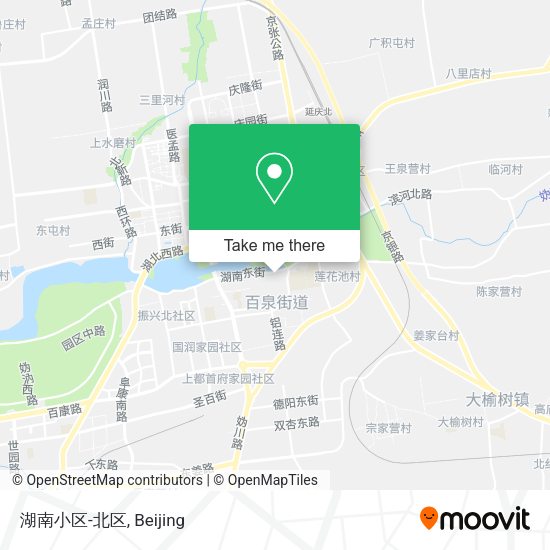 湖南小区-北区 map