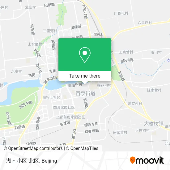 湖南小区-北区 map