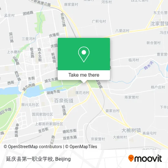 延庆县第一职业学校 map