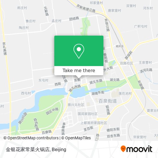 金银花家常菜火锅店 map