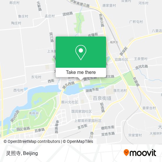 灵照寺 map