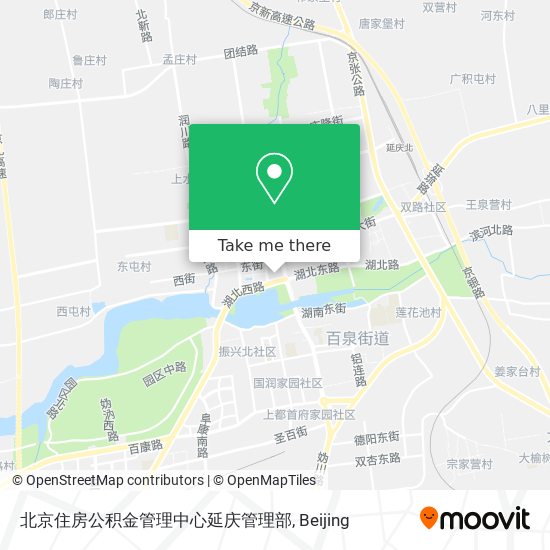 北京住房公积金管理中心延庆管理部 map