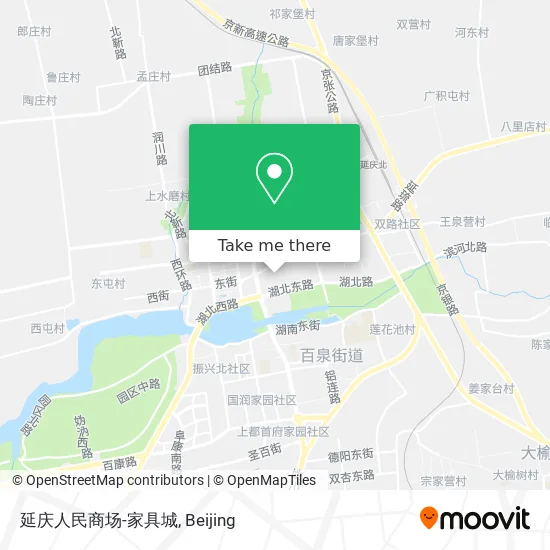 延庆人民商场-家具城 map