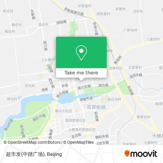 超市发(中踏广场) map