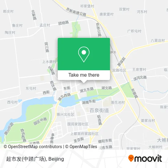 超市发(中踏广场) map