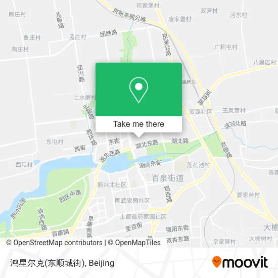 鸿星尔克(东顺城街) map