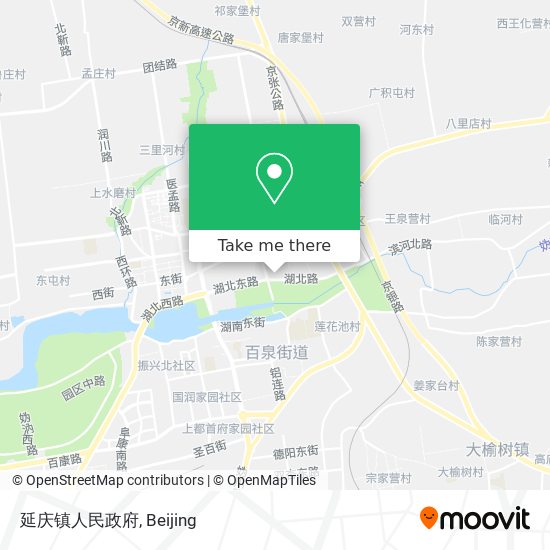 延庆镇人民政府 map