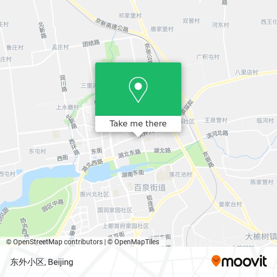 东外小区 map