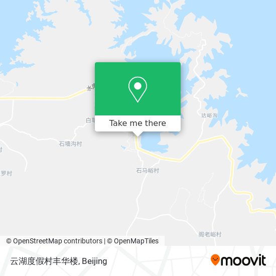 云湖度假村丰华楼 map