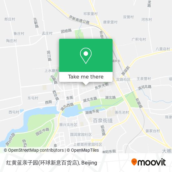 红黄蓝亲子园(环球新意百货店) map