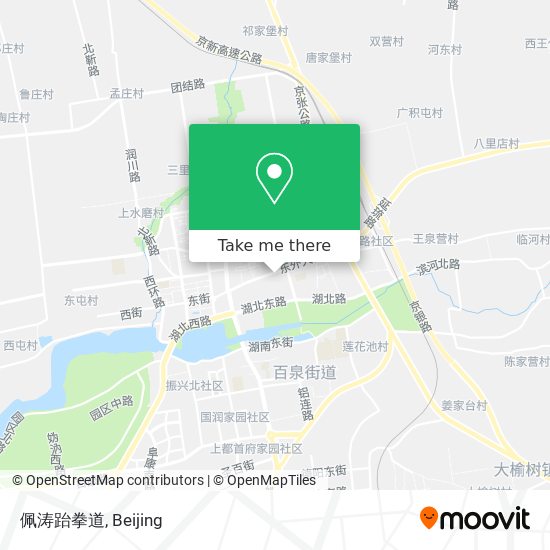 佩涛跆拳道 map