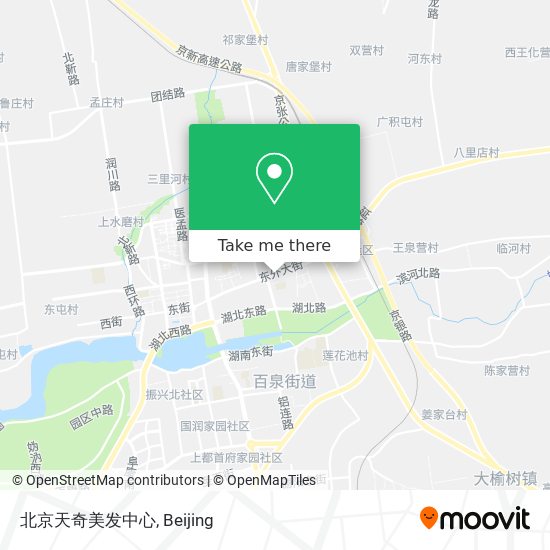 北京天奇美发中心 map