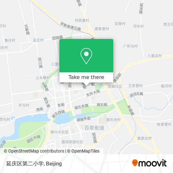 延庆区第二小学 map