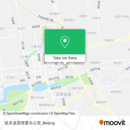 延庆县国资委办公室 map