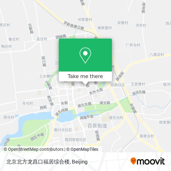 北京北方龙昌口福居综合楼 map