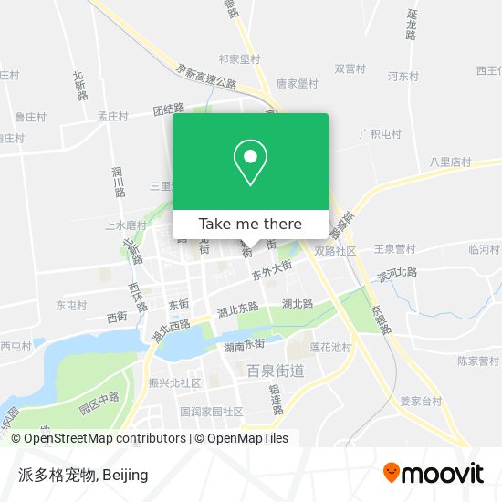 派多格宠物 map