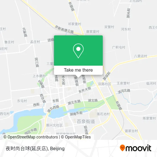 夜时尚台球(延庆店) map