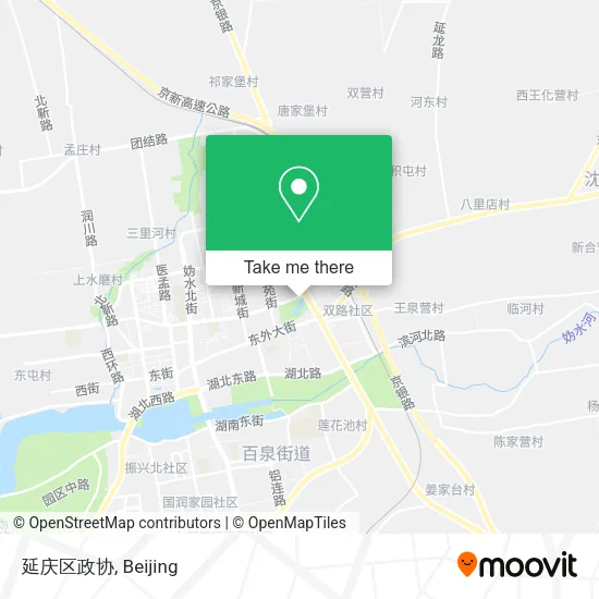 延庆区政协 map