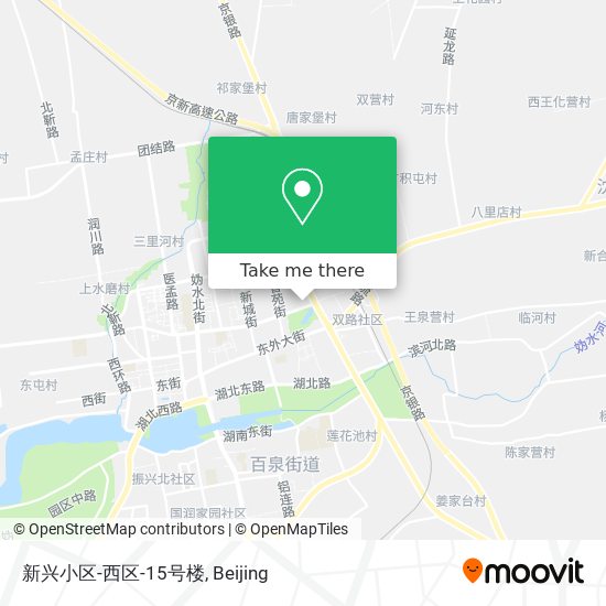 新兴小区-西区-15号楼 map