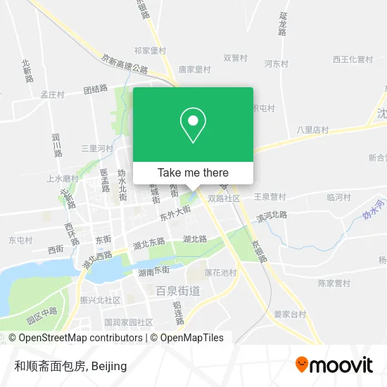 和顺斋面包房 map