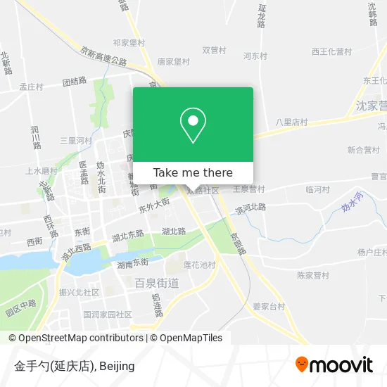金手勺(延庆店) map