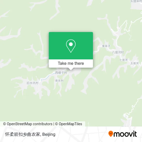 怀柔箭扣乡曲农家 map