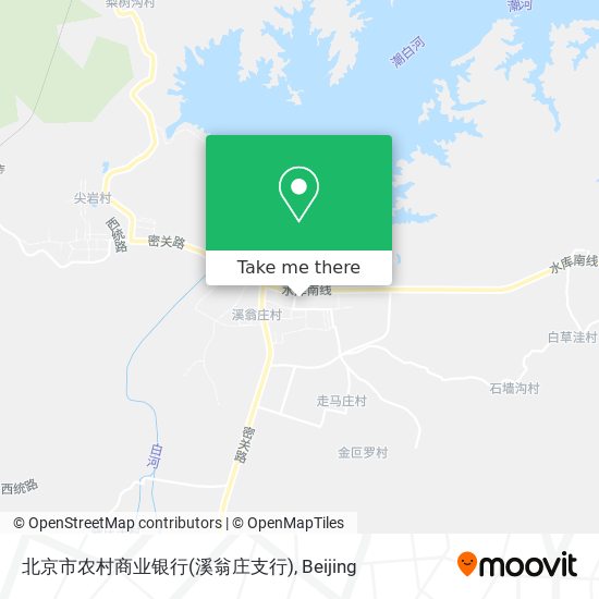 北京市农村商业银行(溪翁庄支行) map