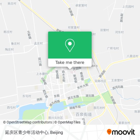 延庆区青少年活动中心 map