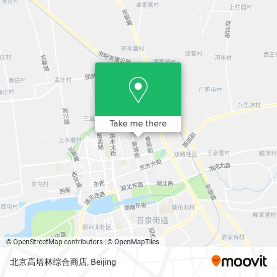 北京高塔林综合商店 map