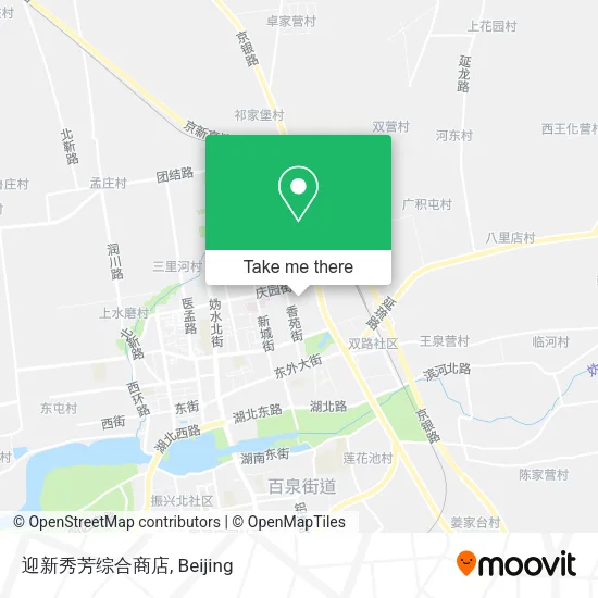 迎新秀芳综合商店 map