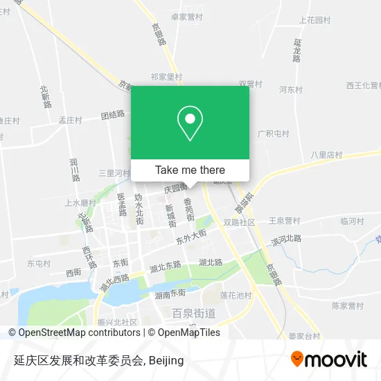延庆区发展和改革委员会 map