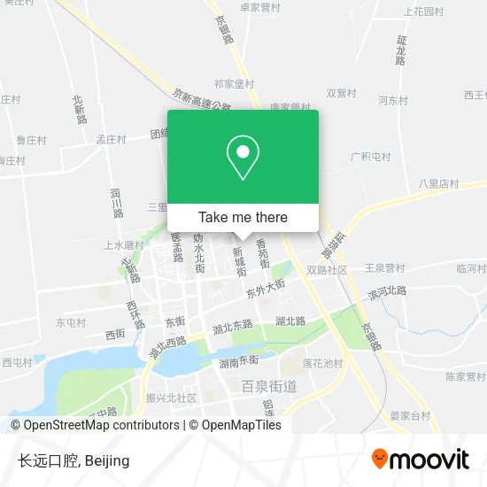 长远口腔 map