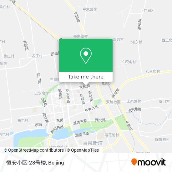 恒安小区-28号楼 map