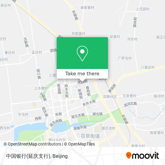 中国银行(延庆支行) map