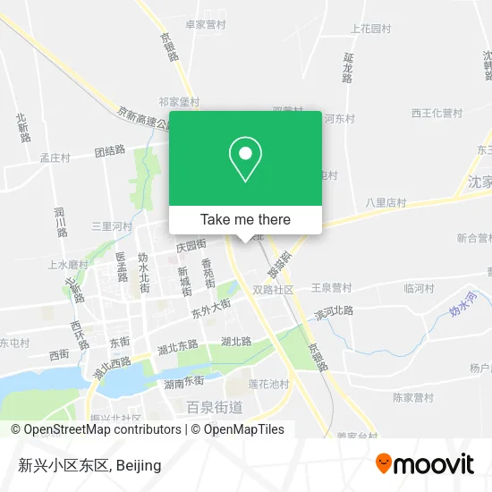 新兴小区东区 map