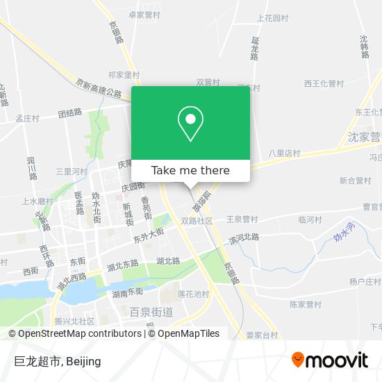 巨龙超市 map