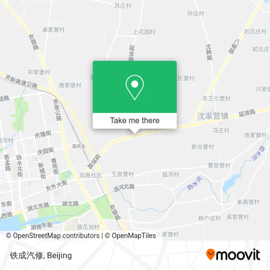 铁成汽修 map