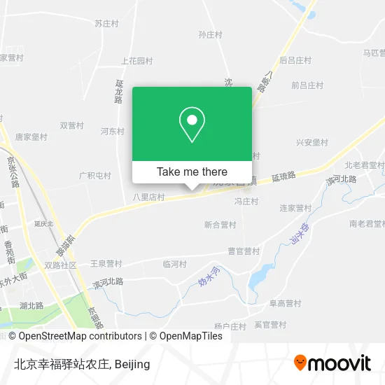 北京幸福驿站农庄 map