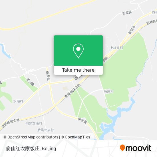 俊佳红农家饭庄 map