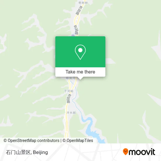 石门山景区 map