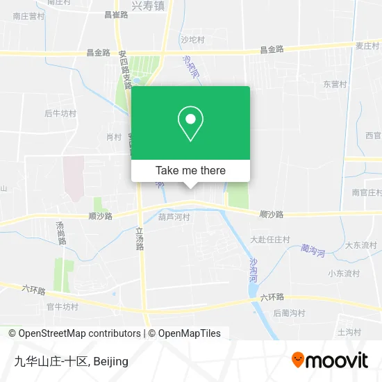 九华山庄-十区 map