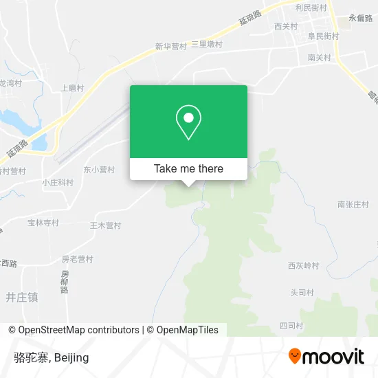 骆驼寨 map