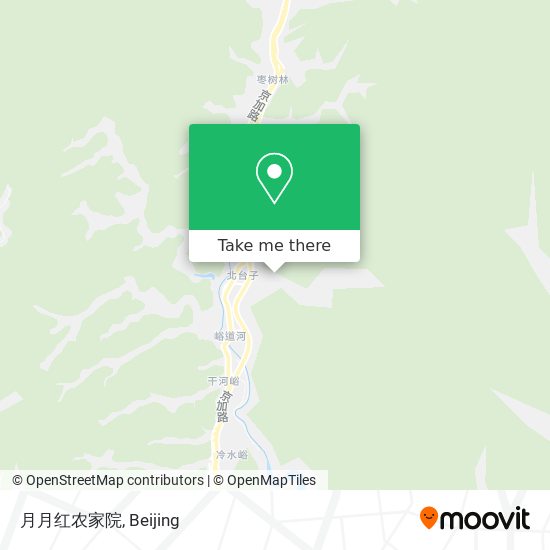 月月红农家院 map