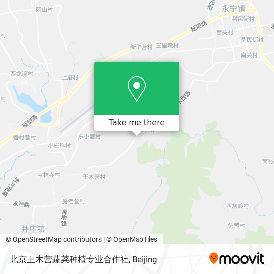 北京王木营蔬菜种植专业合作社 map