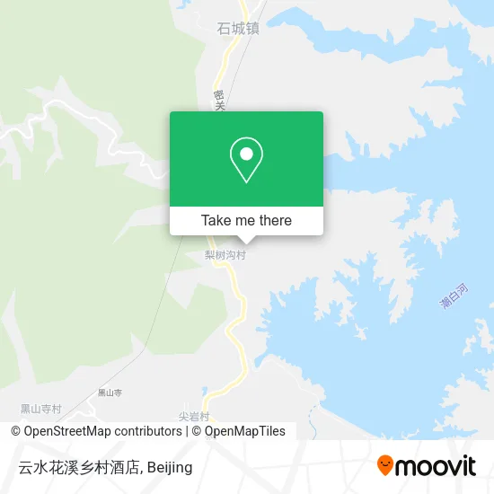 云水花溪乡村酒店 map